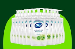 Dial Antibacterial Hand Soap 12-Pack, as Low as $25 on Amazon card image