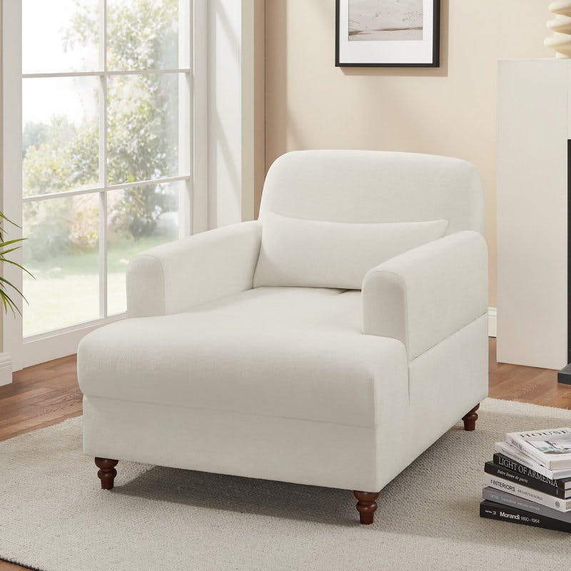 Modern Upholstered Chaise Lounge