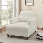 Modern Upholstered Chaise Lounge