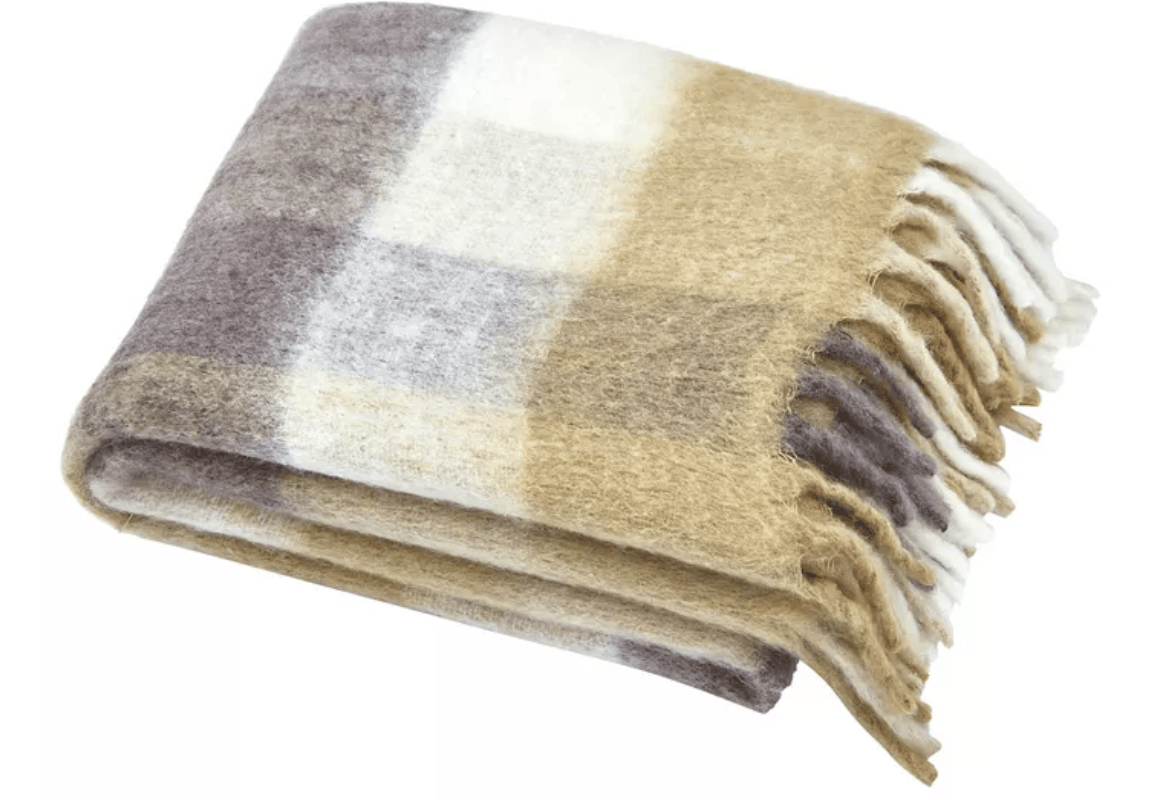Fireside Fringe Throw