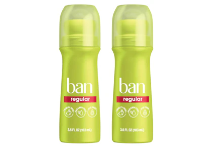 2 Ban Deodorants