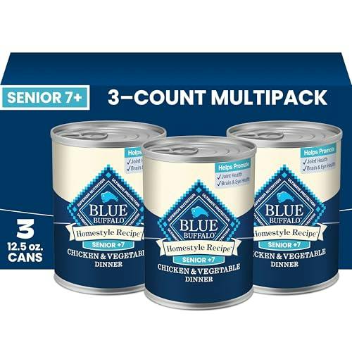 Blue Buffalo Senior Dog Food 3-Pack
