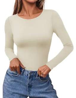 Ekouaer Women's Long Sleeve Top