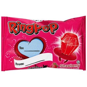 4 Valentine's Day Ring Pop Bags
