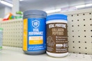 vital proteins collagen peptides and protein powder on a shelf