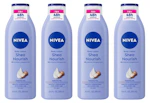 4 NIVEA Shea Nourish Body Lotions