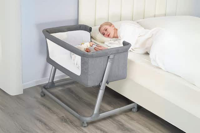 Baby Bedside Sleeper, $70 on Clearance at Walmart (Reg. $140) card image