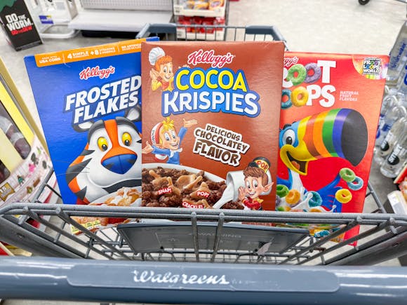 Buy 1 Get 2 Free Kellogg's Cereal Boxes at Walgreens: As Low as $1.66 Each
