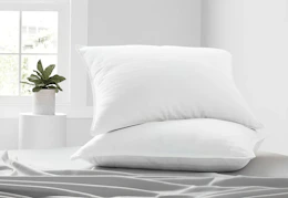 linens and hutch pillow