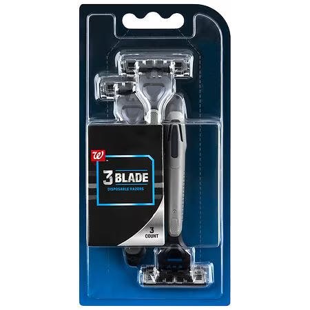 2 Walgreens Disposable Razor Packs