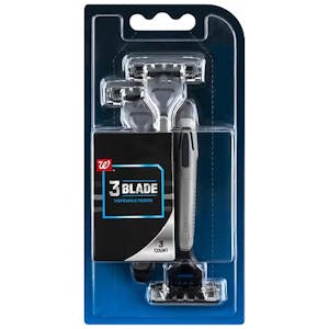 2 Walgreens Disposable Razor Packs