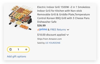 Electric Indoor Grill
