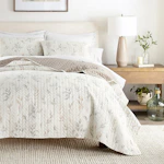 Diamond Stitch Quilted Coverlet Set