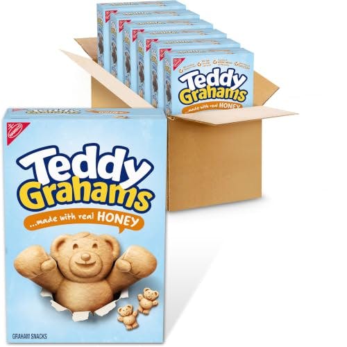Teddy Grahams Honey Grahams 6-Pack