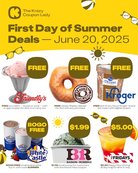 First Day of Summer Deals