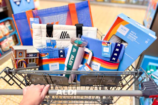 Aldi gear 2026 tumbler, tote, sneakers, more