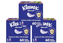 3 Kleenex Tissue Boxes
