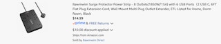 Amazon 8-Outlet Power Strip 2025 2