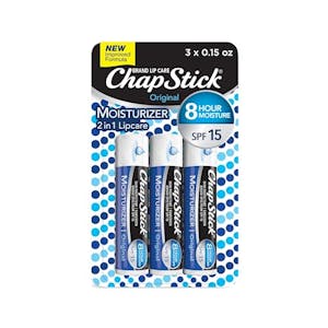ChapStick Lip Balm 3-Pack