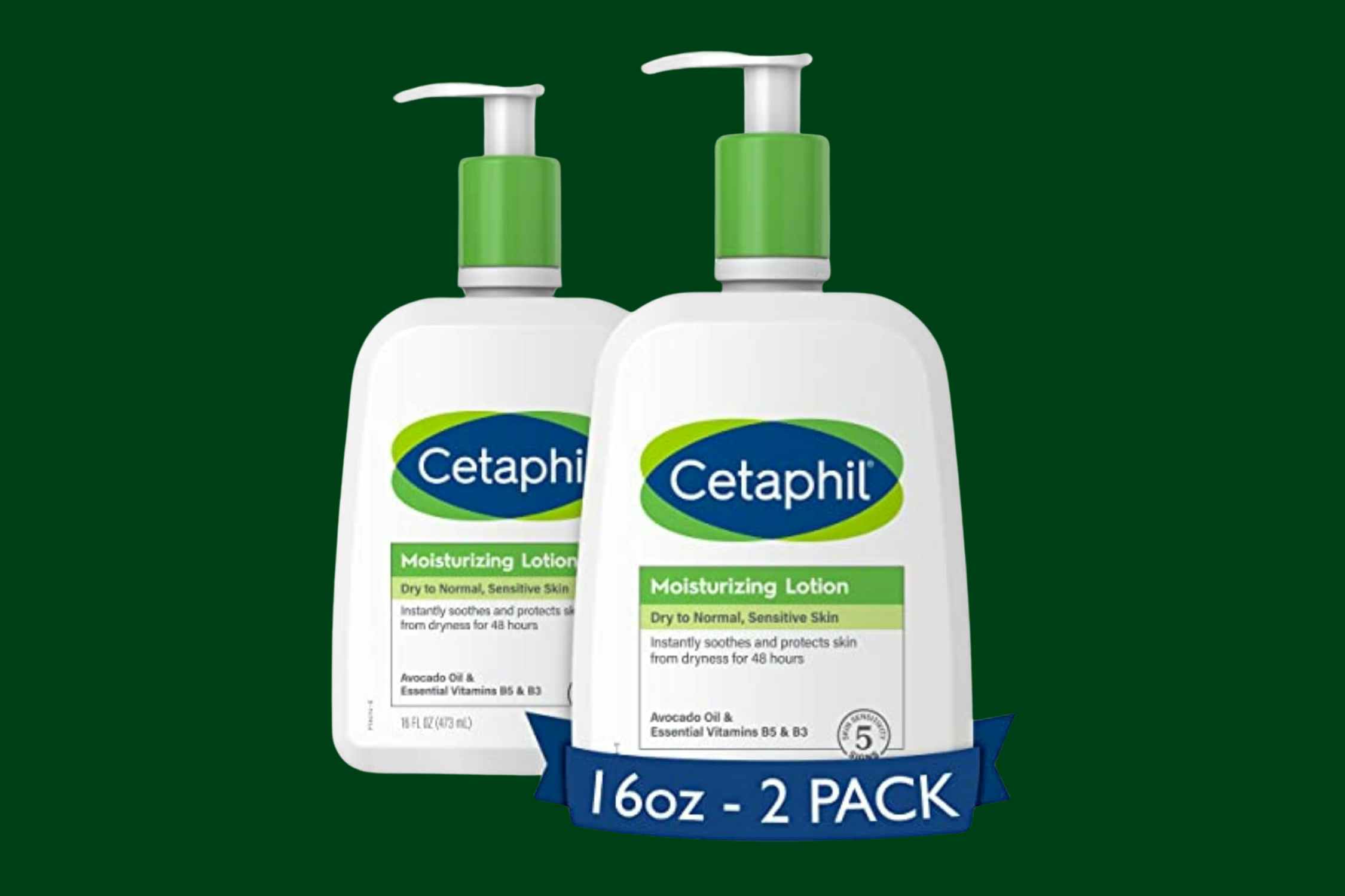 Cetaphil Face and Body Moisturizing Lotion 2-Pack, Now $9.59 on Amazon