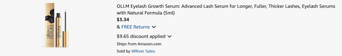 Amazon Eyelash Growth Serum 2025