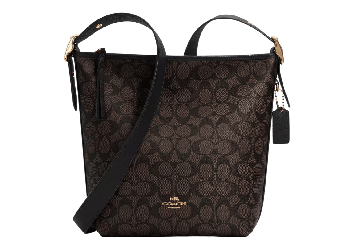 Coach Leather Val Duffle Bag