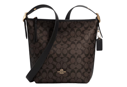 Coach Leather Val Duffle Bag
