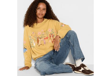 Disney Women's Graphic Sweatshirt
