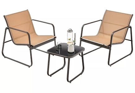 Costway Patio Conversation Set