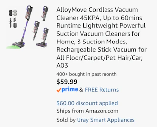 amazon-cordless-vacuum-checkout-screenshot-kcl