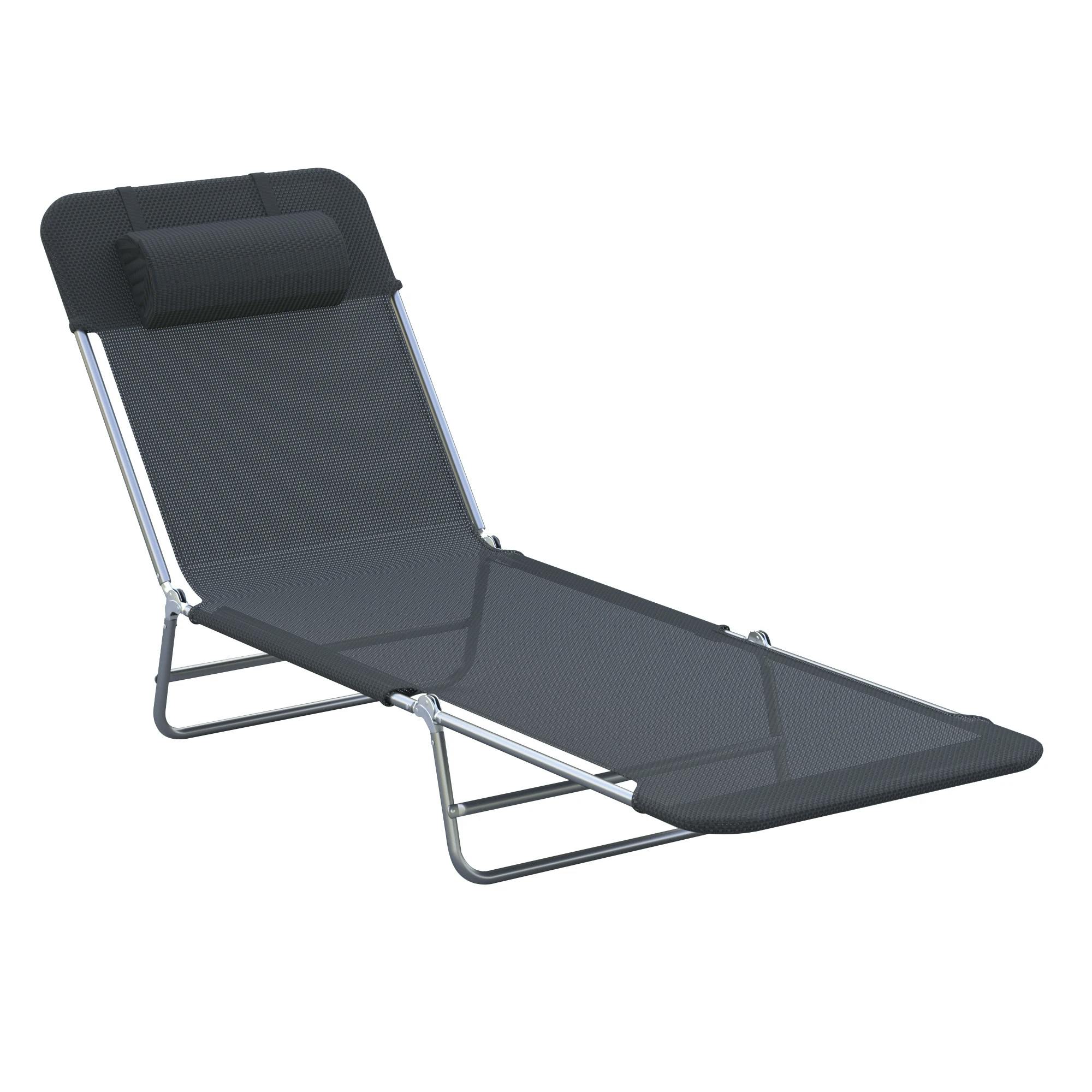 Outdoor Folding Sun Lounge Chair