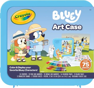 Crayola Bluey Create & Color Art Case