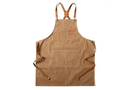 Canvas Cross-Back Chef Apron