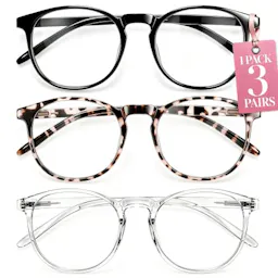 Blue Light Blocking Glasses 3-Pack