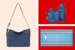 The Sak Crossbody Bag, Luggage Set + Lacoste Towel