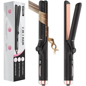 2-in-1 Airflow Curling Iron
