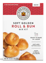 Soft Golden Roll & Bun Mix