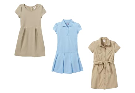 Cat & Jack Kids' Uniform Dresses