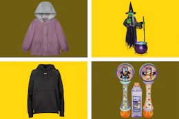 jacket witch hoodie bubble wands collage