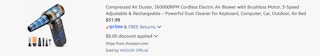 Amazon Cordless Electric Air Duster 2026 2