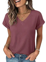Women's Waffle Knit Tee