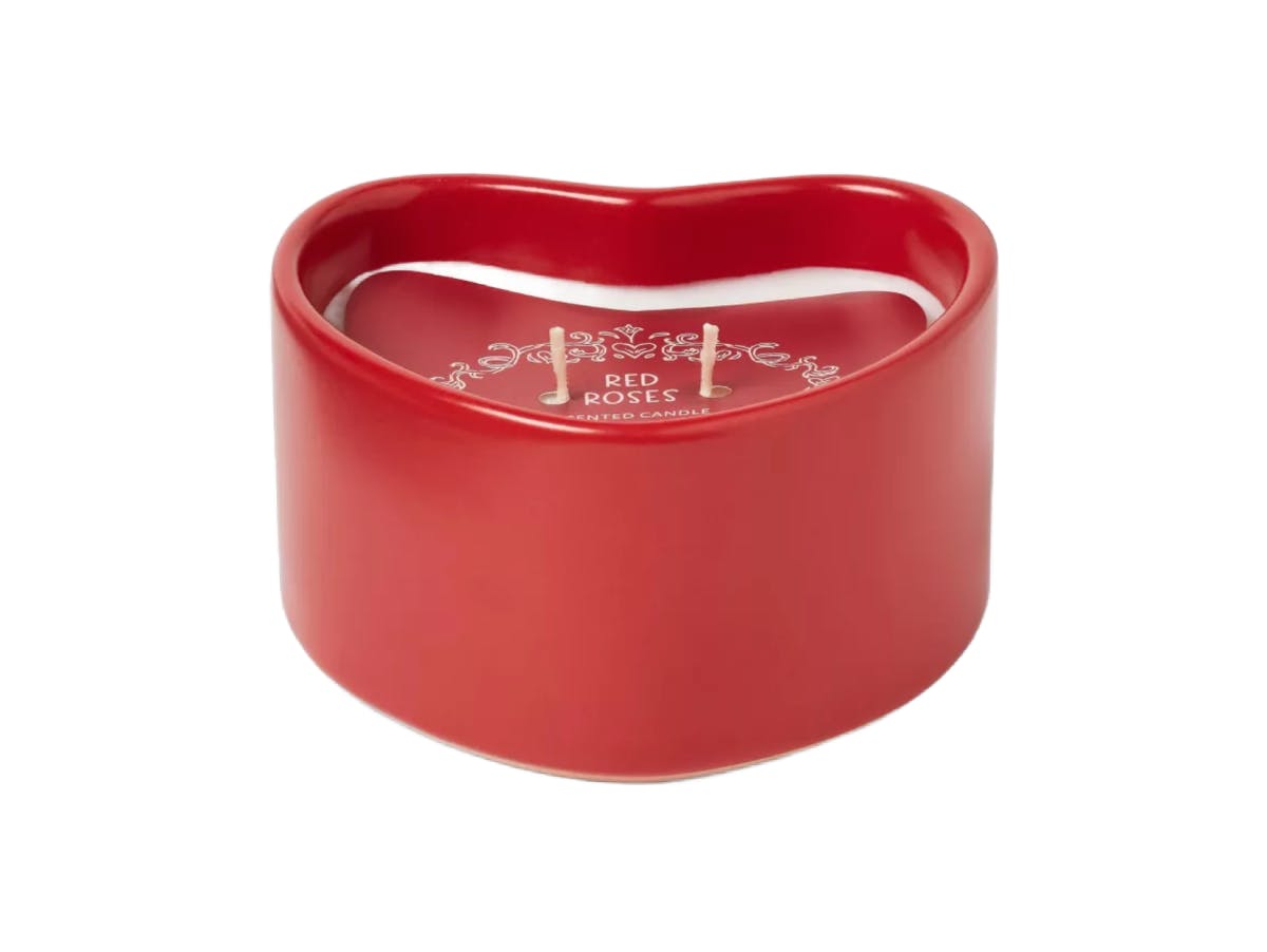2-Wick Heart Candle