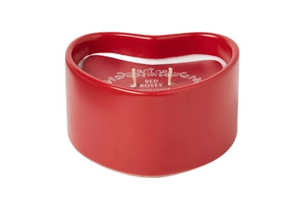 2-Wick Heart Candle