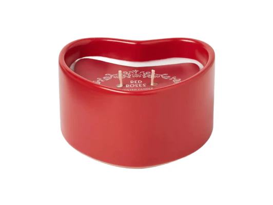 2-Wick Heart Candle