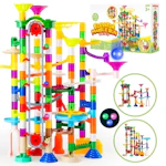 Glowing Marble Run with Motorized Elevator