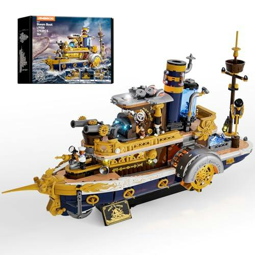 Steampunk Steamship Building Set