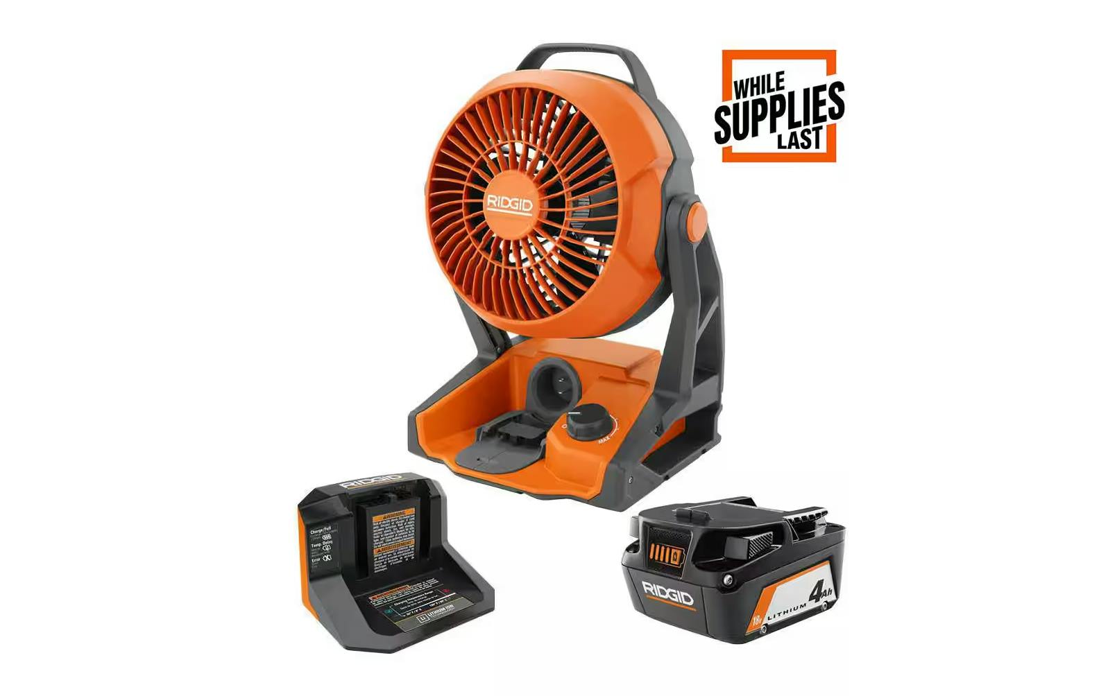 Cordless Jobsite Fan Kit