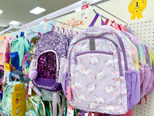 Cat & Jack Backpack Deals: Prices Start at $10 at Target card image