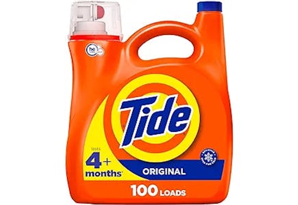 4 Tide Laundry Detergents