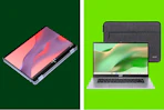 2 stock images of Chromebooks